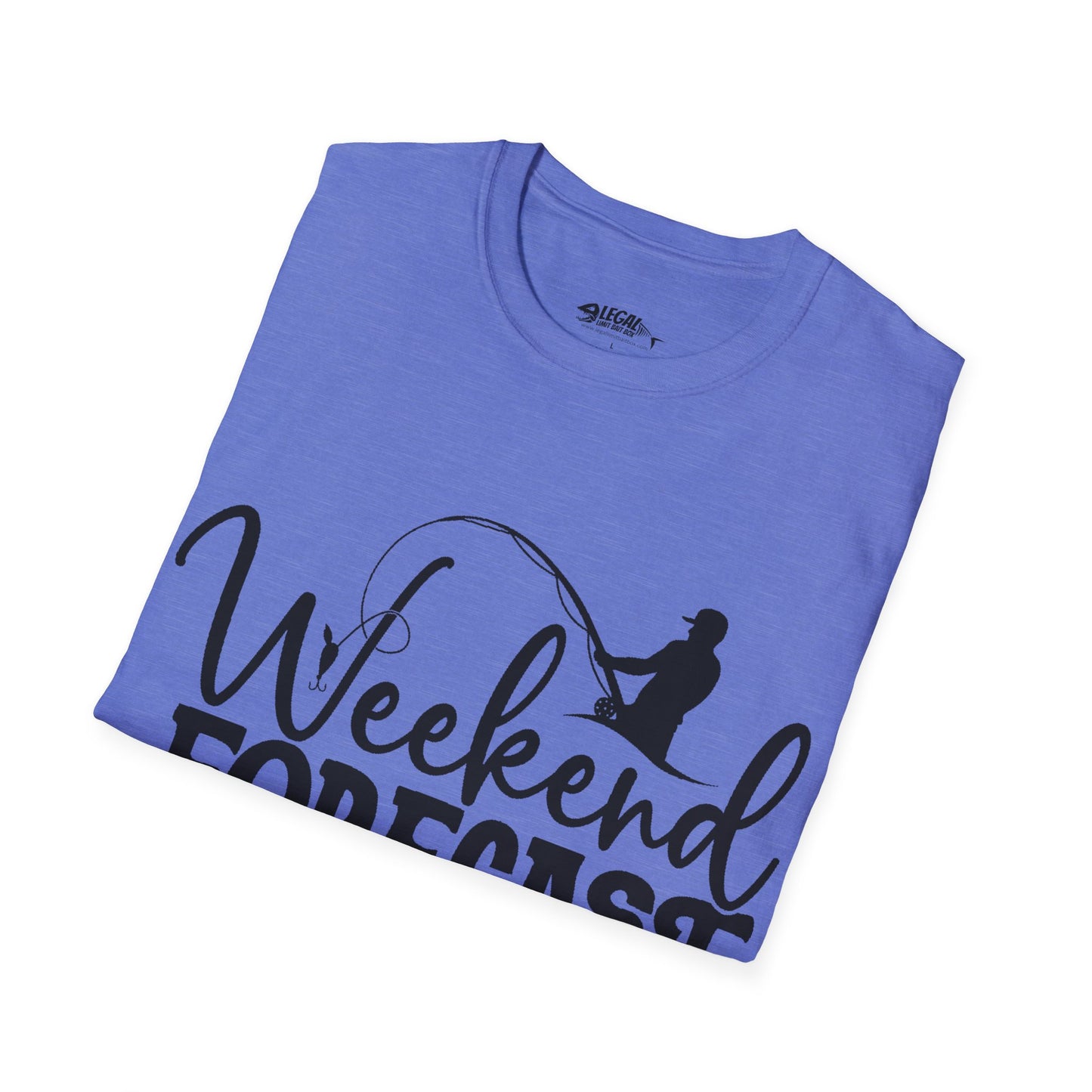 "Weekend Forcast" T-Shirt for Anglers