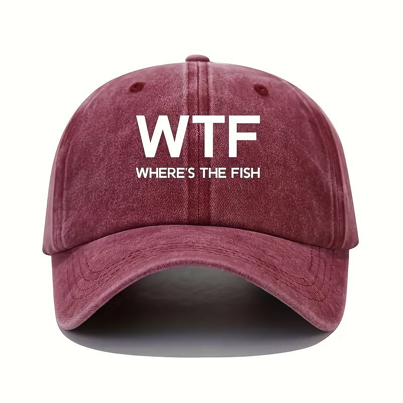 WTF Washed Dad Cap