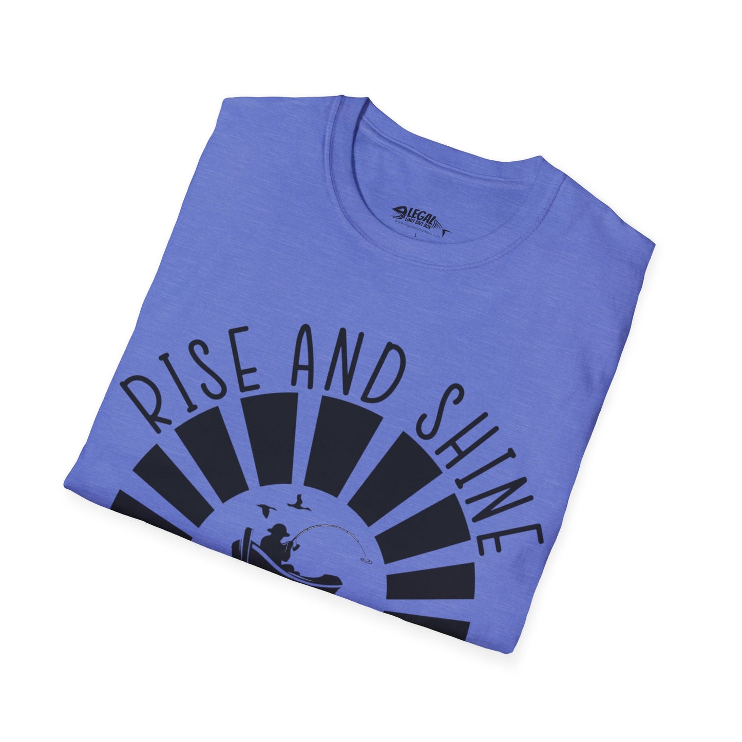 "Rise & Shine" T-Shirt for Anglers