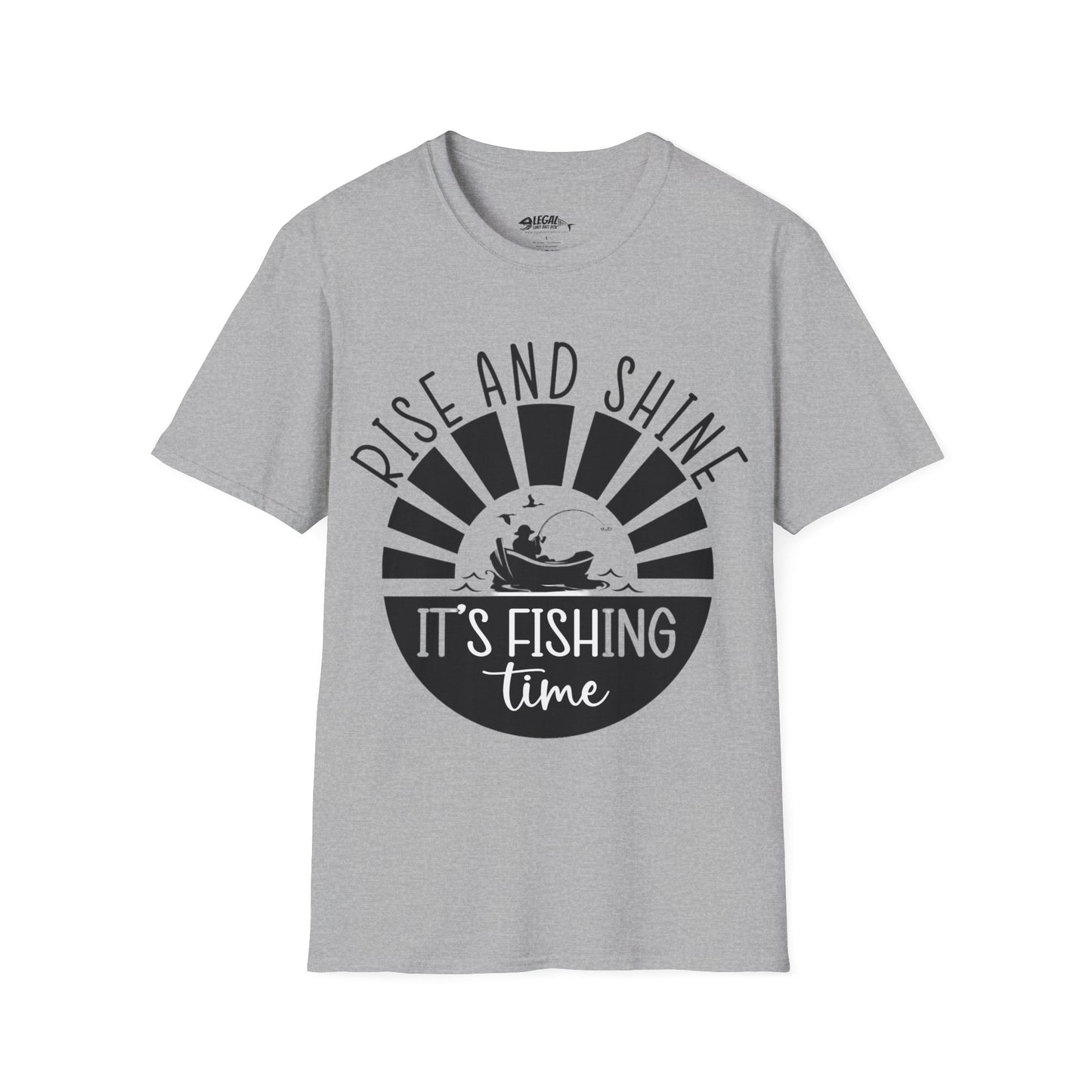"Rise & Shine" T-Shirt for Anglers