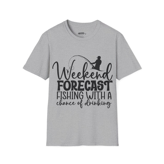 "Weekend Forcast" T-Shirt for Anglers