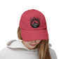 "Fishing Time" Distressed Fishing Cap