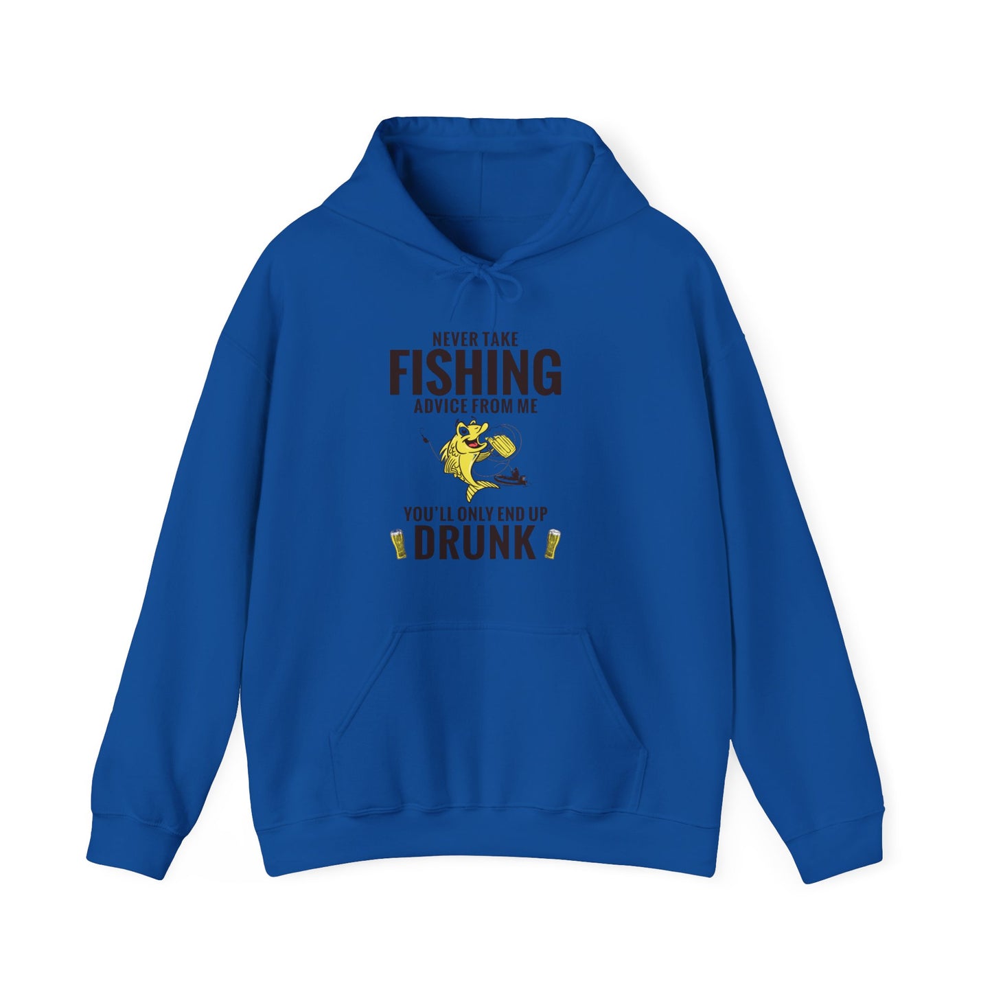 "Fishing Advice" Unisex Heavy Blend™ Hooded Sweatshirt