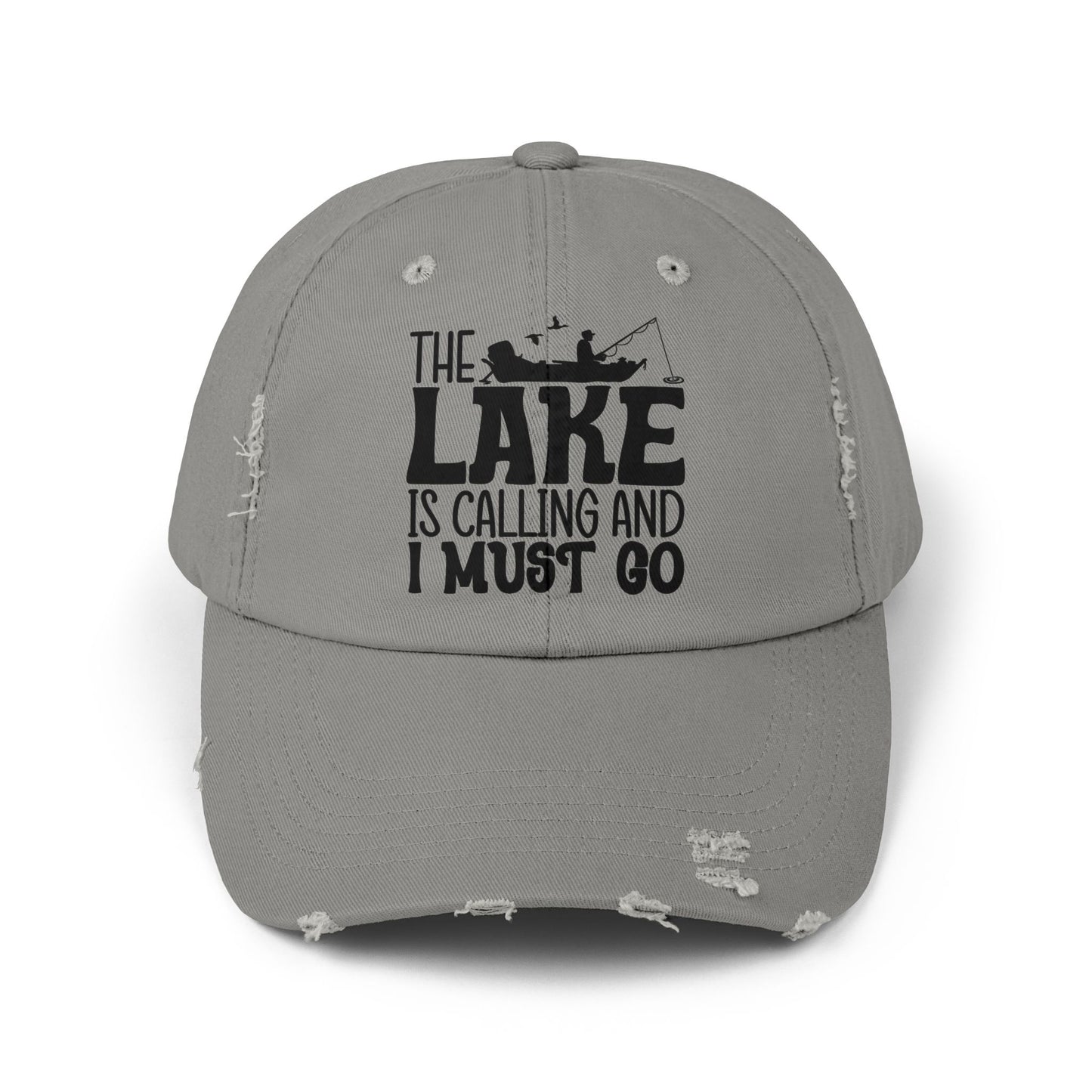 The Lake is Calling Fishing Cap