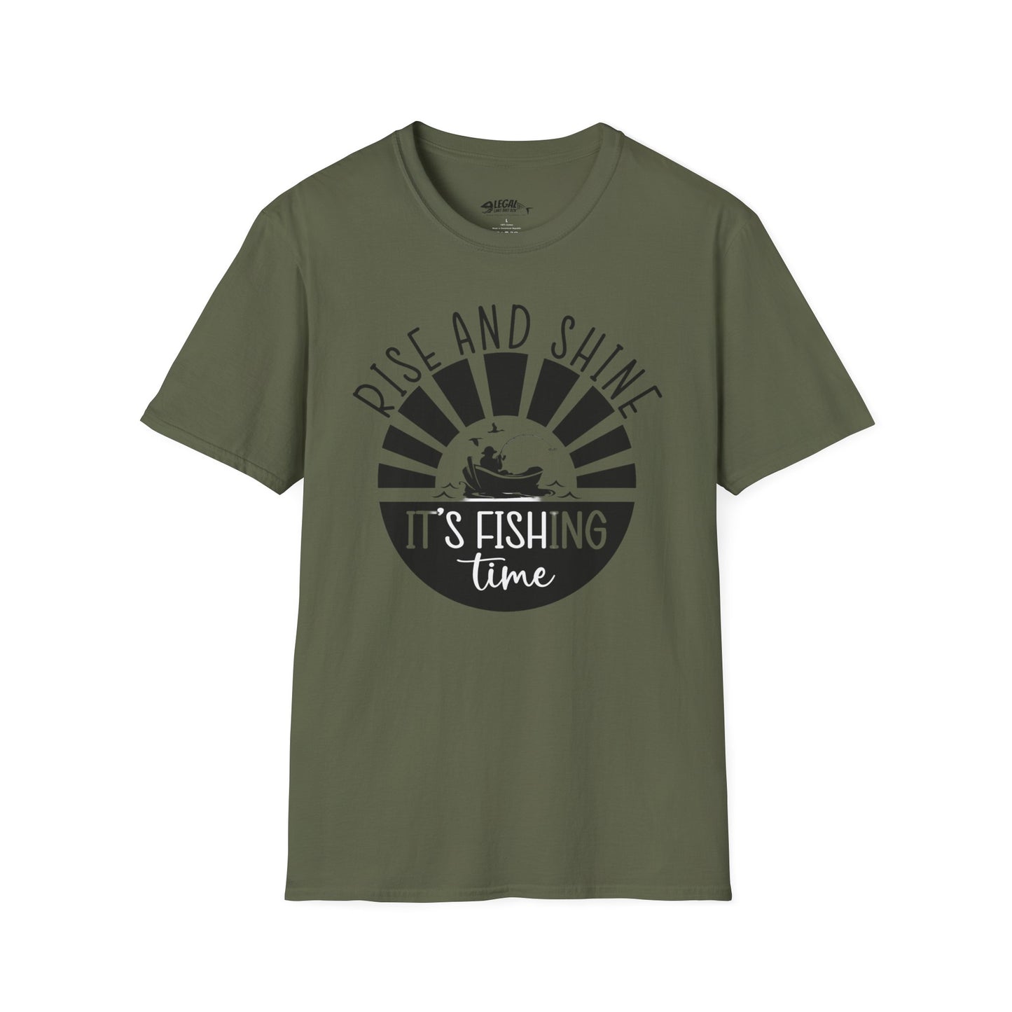 It's Fishing Time T-Shirt for Anglers