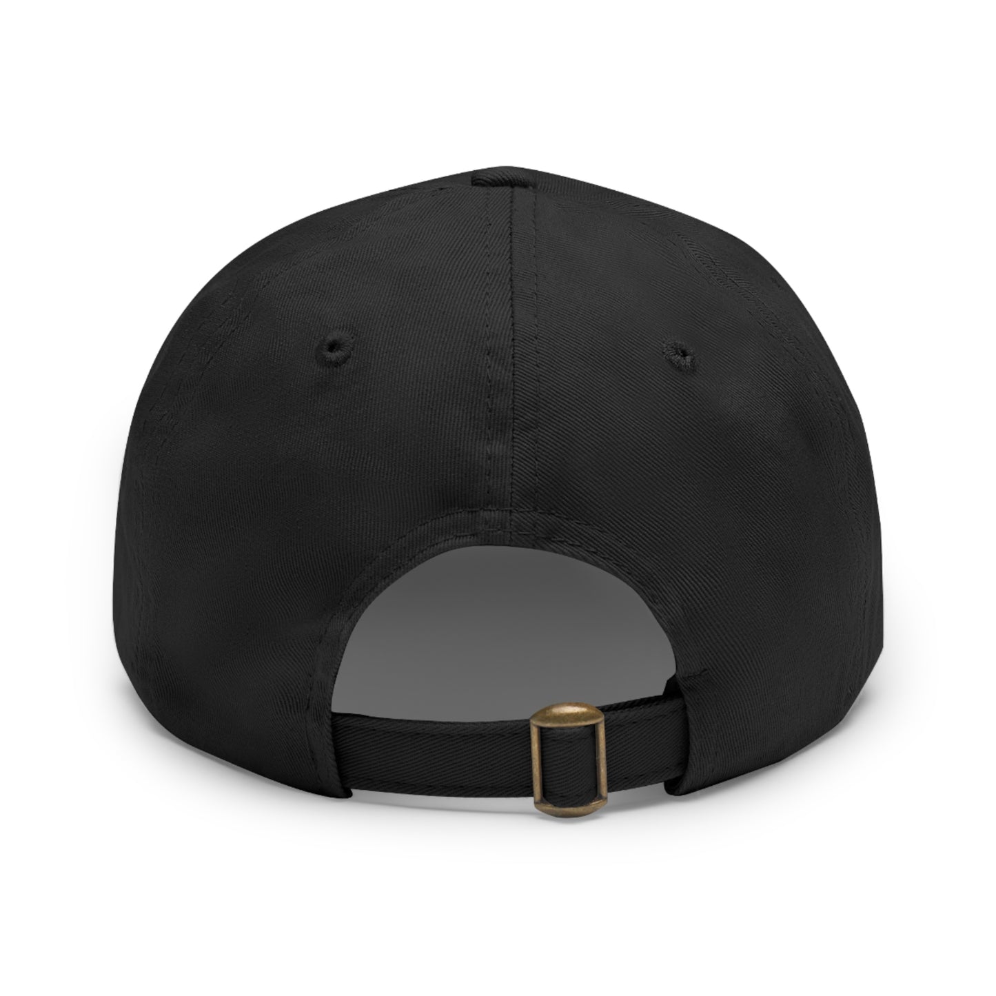 Cranky Dad Hat with Leather Patch (Rectangle)