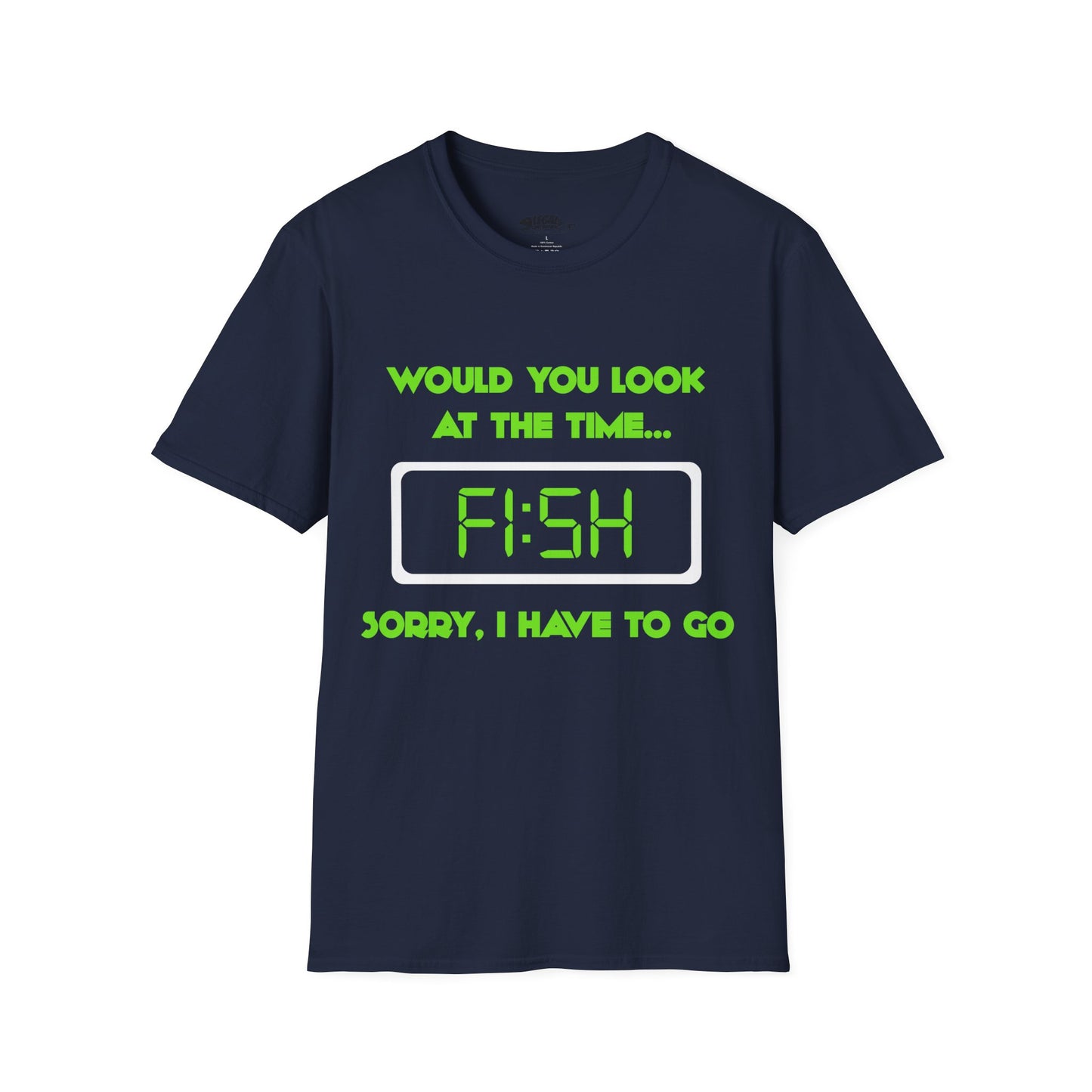 Look at the Time  T-Shirt for Anglers