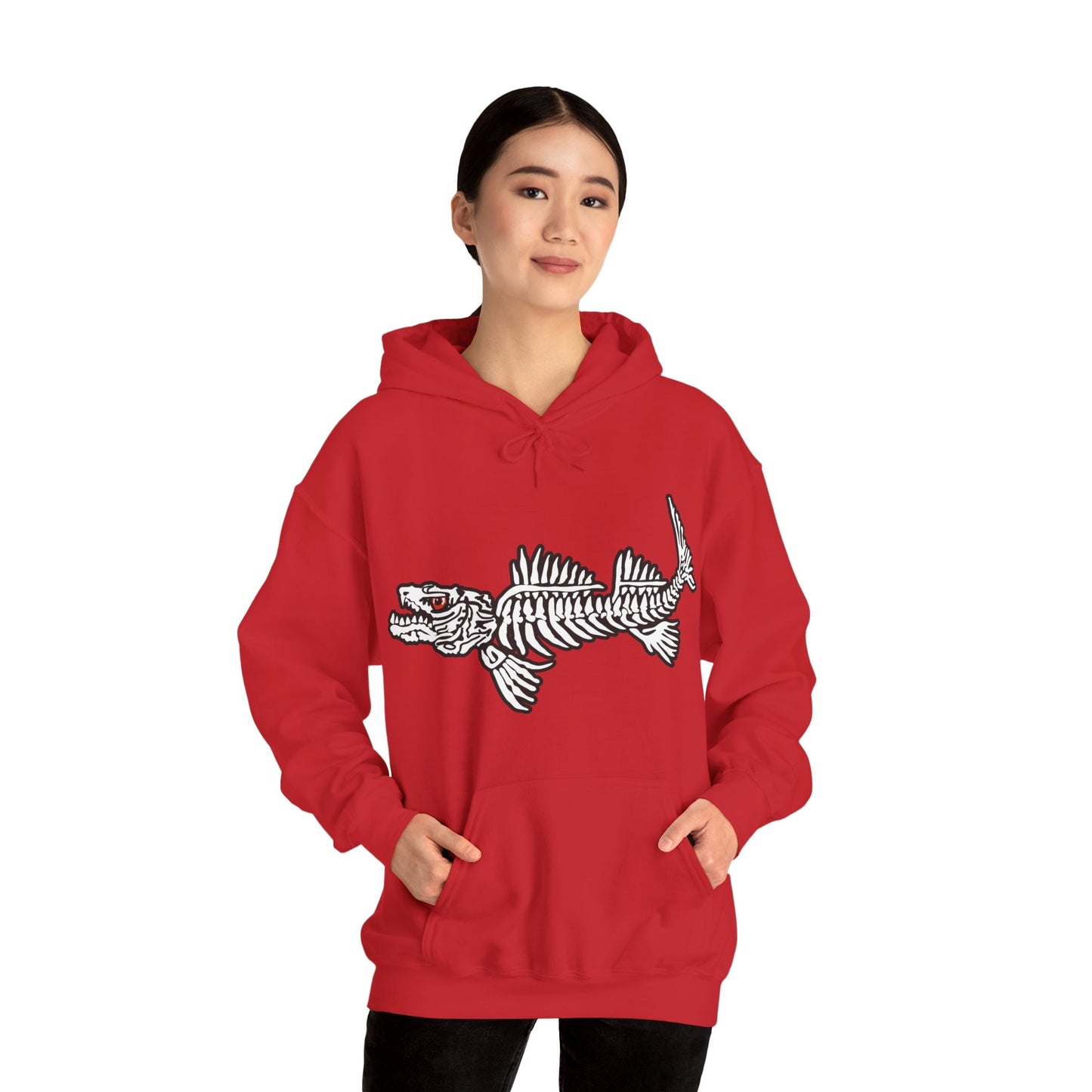 Fishbone Unisex Heavy Blend™ Hooded Sweatshirt