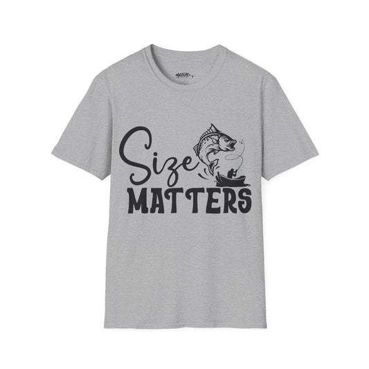 "Size Matters" T-Shirt for Anglers
