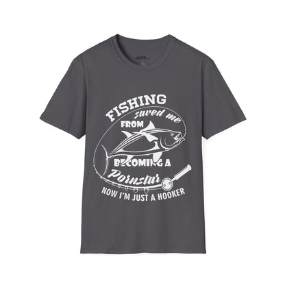 "Now I am Just a Hooker" T-Shirt for Anglers