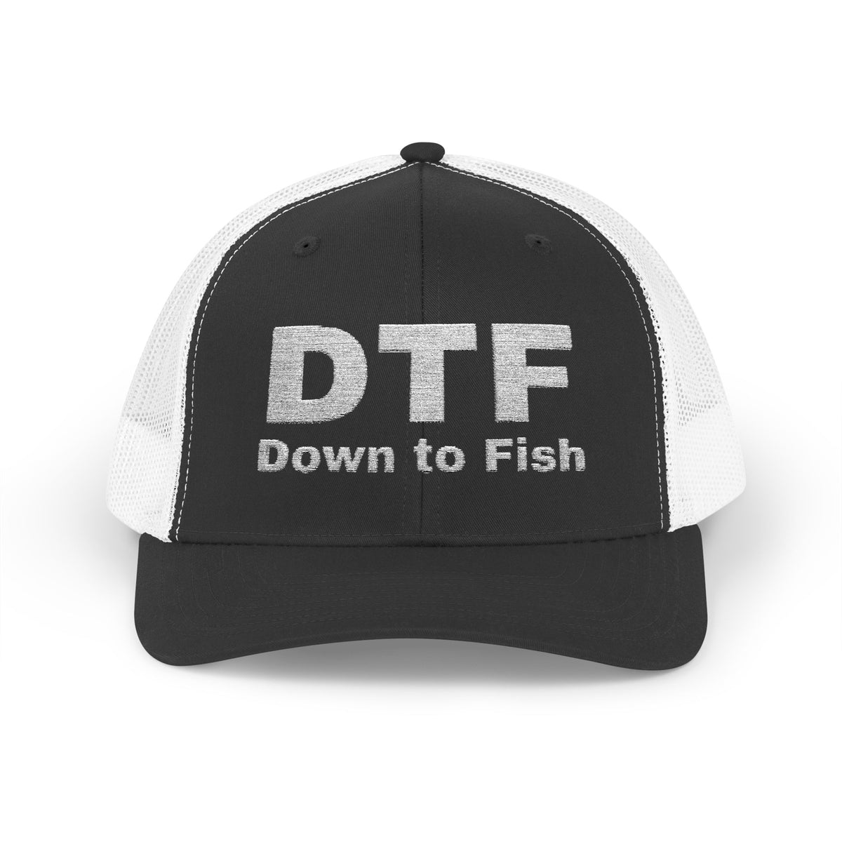 DTF - "Down to Fish" Snapback Trucker Cap