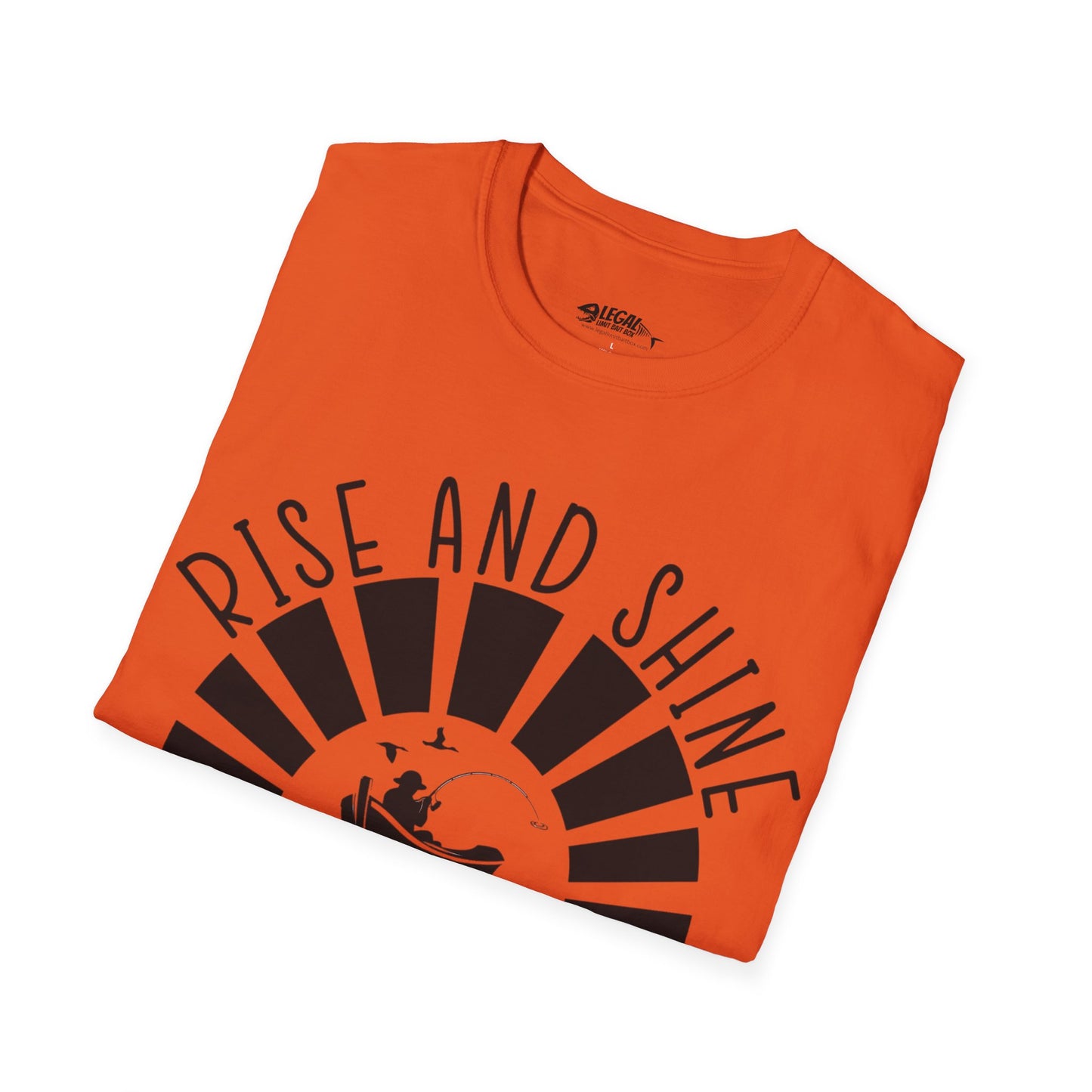 "Rise & Shine" T-Shirt for Anglers