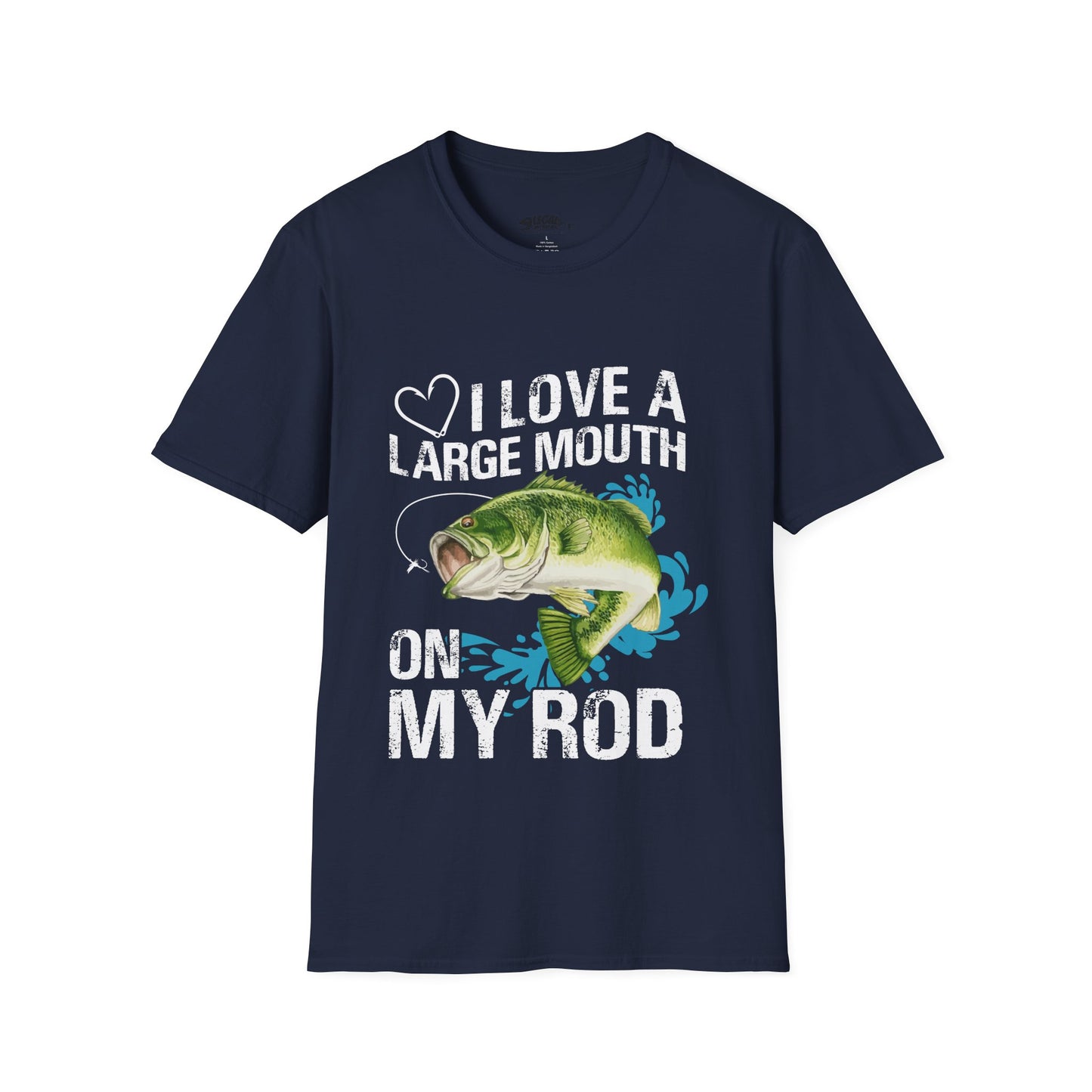 "Love a Large Mouth" T-Shirt for Anglers