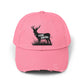 "Gone Hunting" Distressed Baseball Cap