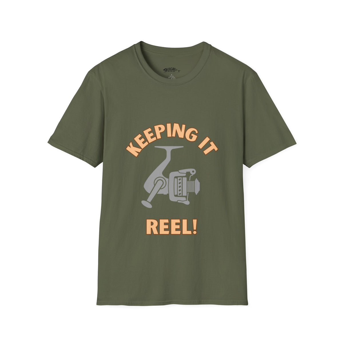 "Keeping it Reel" T-Shirt for Anglers