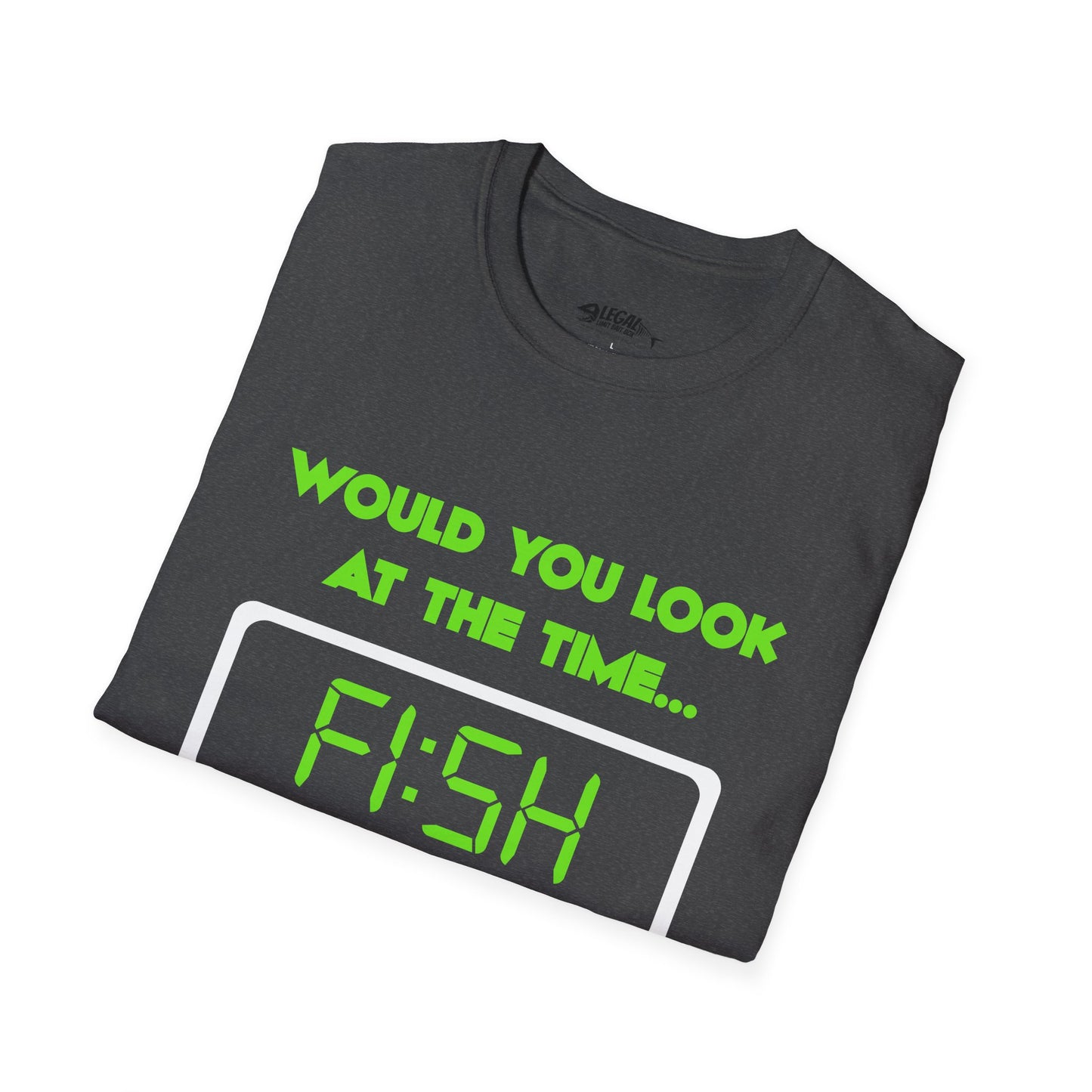 Look at the Time  T-Shirt for Anglers