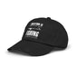 "Fishing is Importanter" Distressed Fishing Cap
