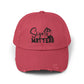 "Size Matters" Distressed Fishing Cap