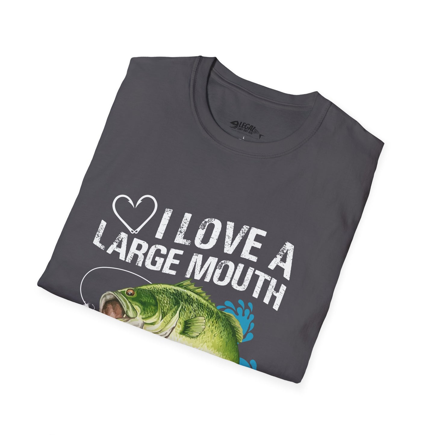 "Love a Large Mouth" T-Shirt for Anglers