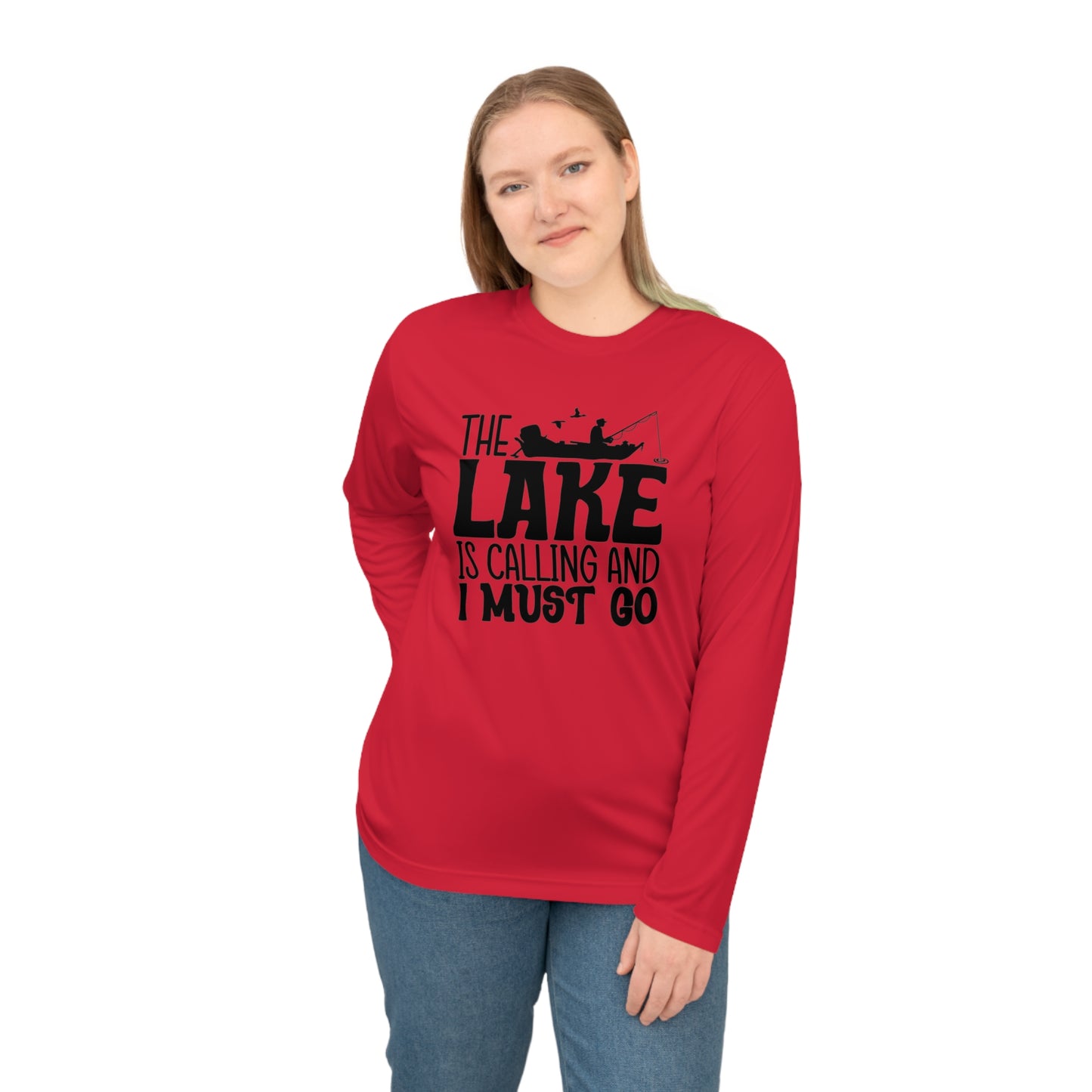 The Lake is Calling Performance Fishing Shirt