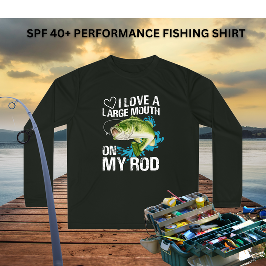 Large Mouth Performance Fishing Shirt