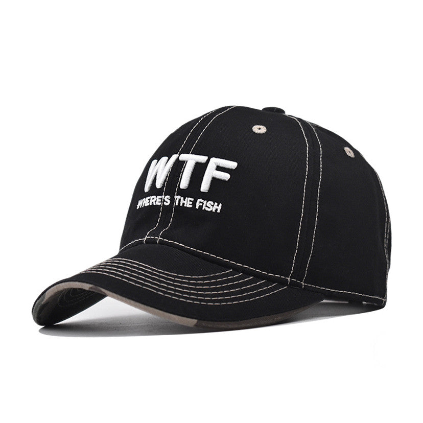 NEW - "Embroidered" WTF Fishing Caps