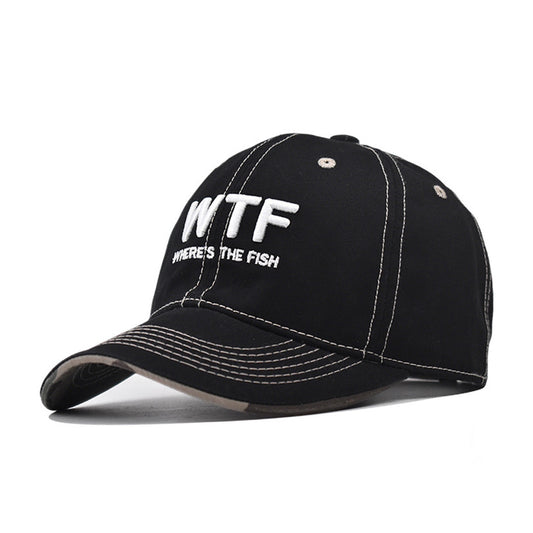 NEW - "Embroidered" WTF Fishing Caps