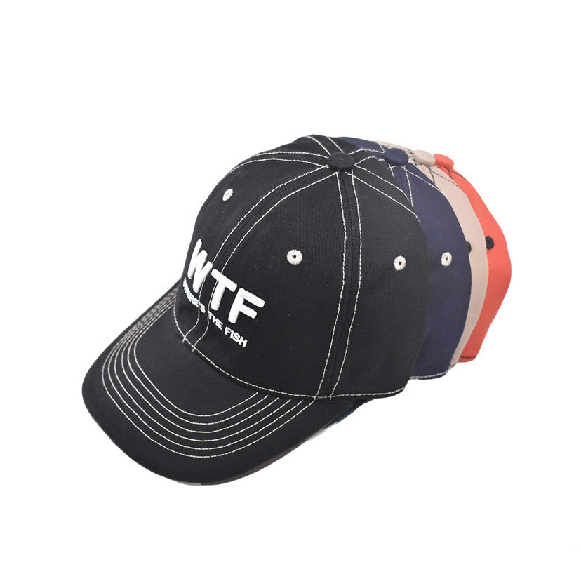 NEW - "Embroidered" WTF Fishing Caps