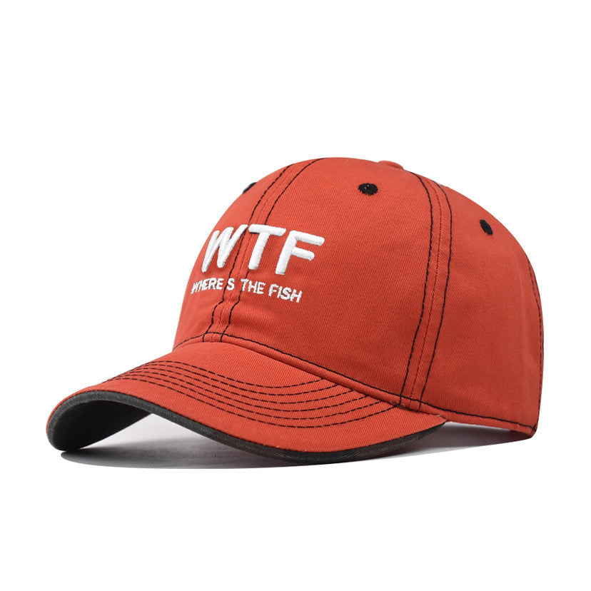 NEW - "Embroidered" WTF Fishing Caps