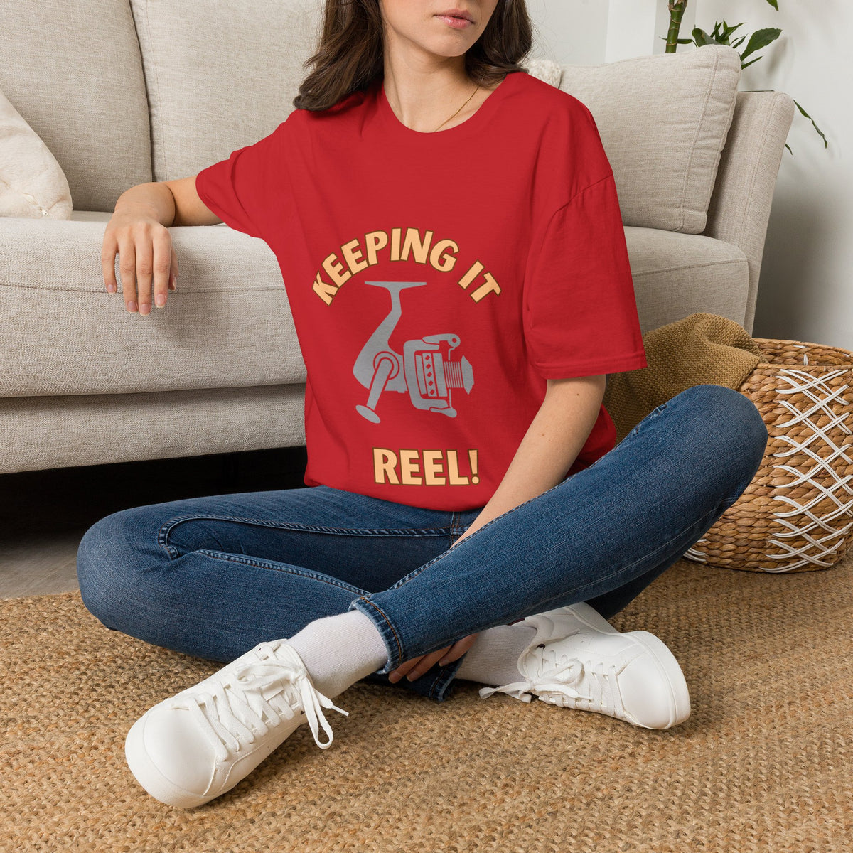 "Keeping it Reel" T-Shirt for Anglers