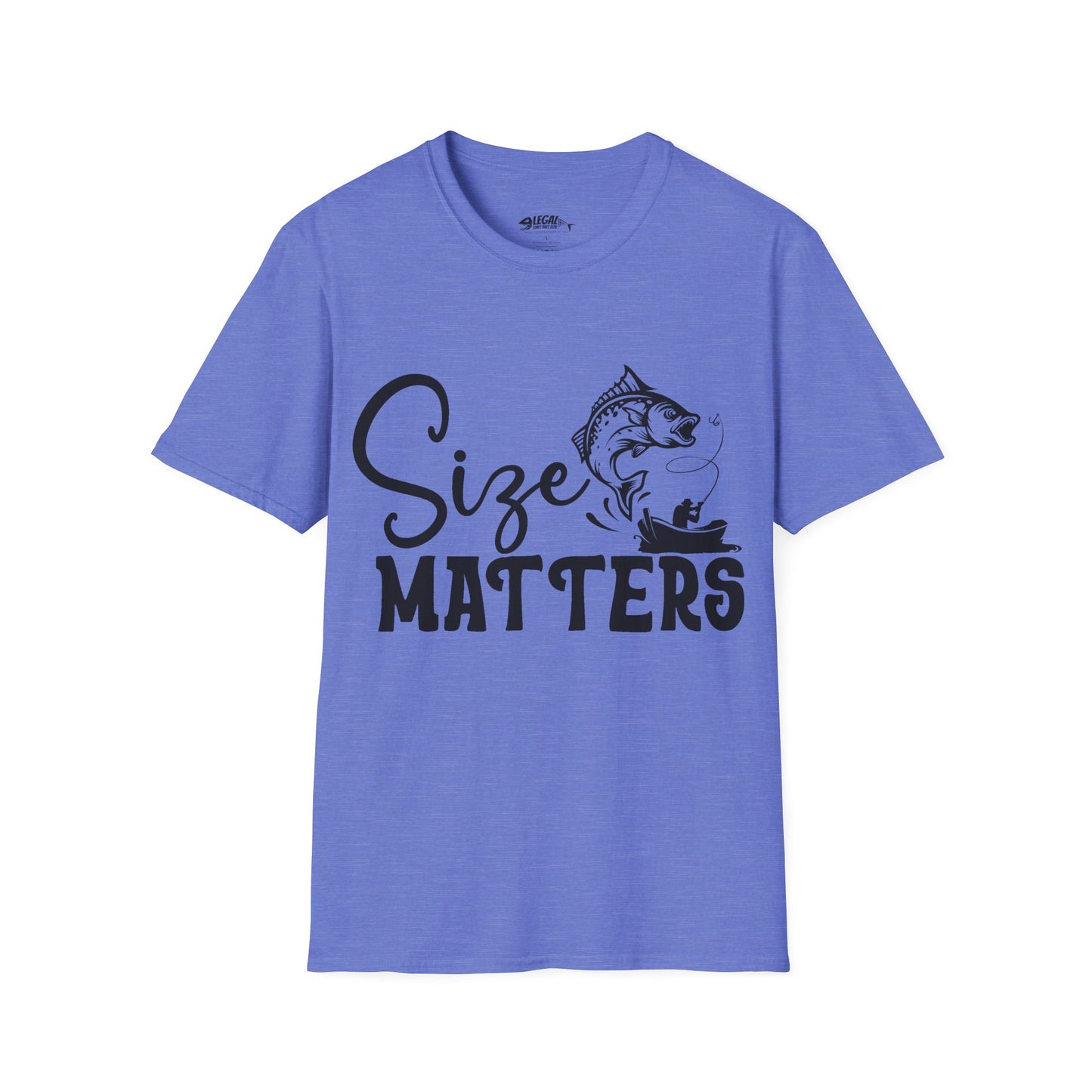 "Size Matters" T-Shirt for Anglers