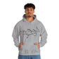 Fishbone Unisex Heavy Blend™ Hooded Sweatshirt