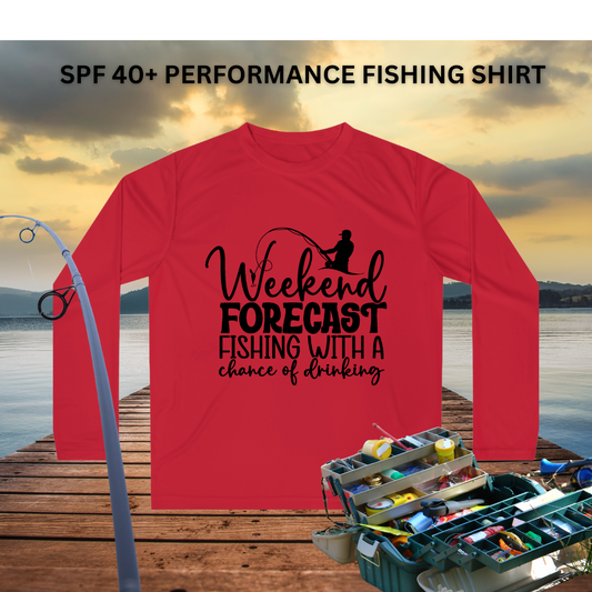 Weekend Forcast Performance Fishing Shirt