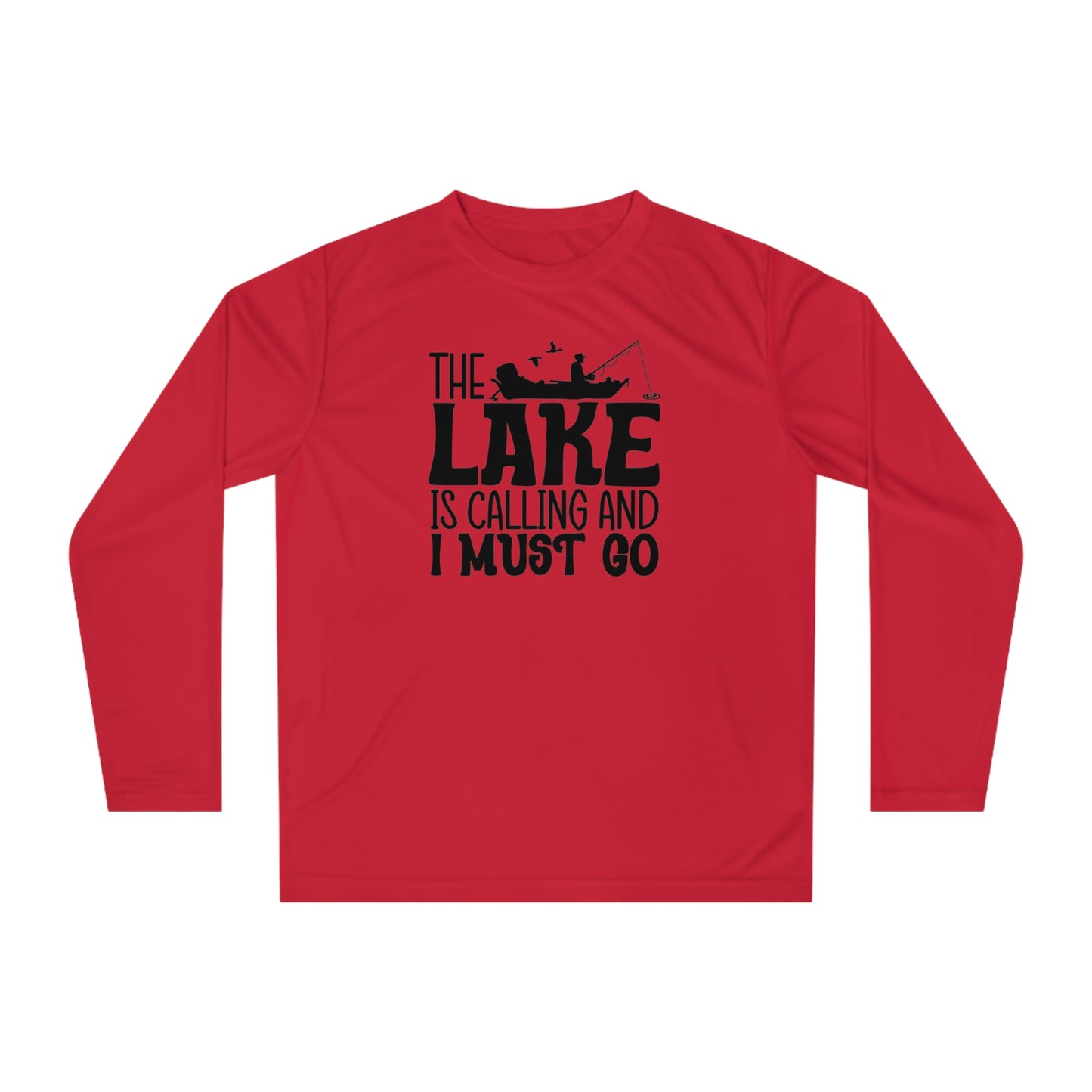 The Lake is Calling Performance Fishing Shirt