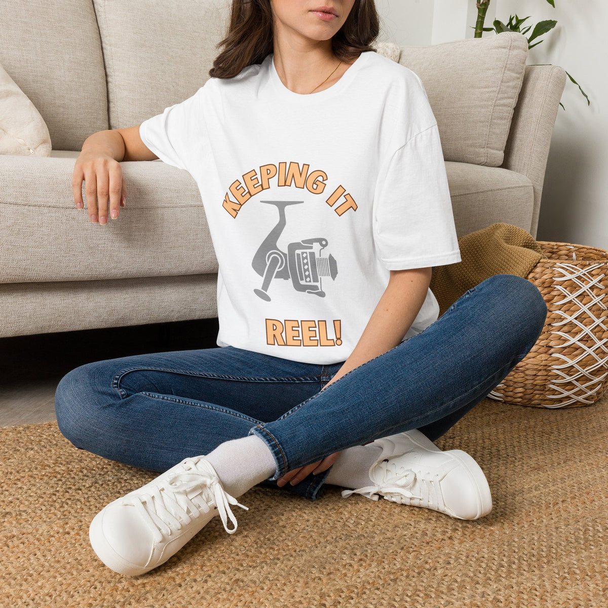 "Keeping it Reel" T-Shirt for Anglers