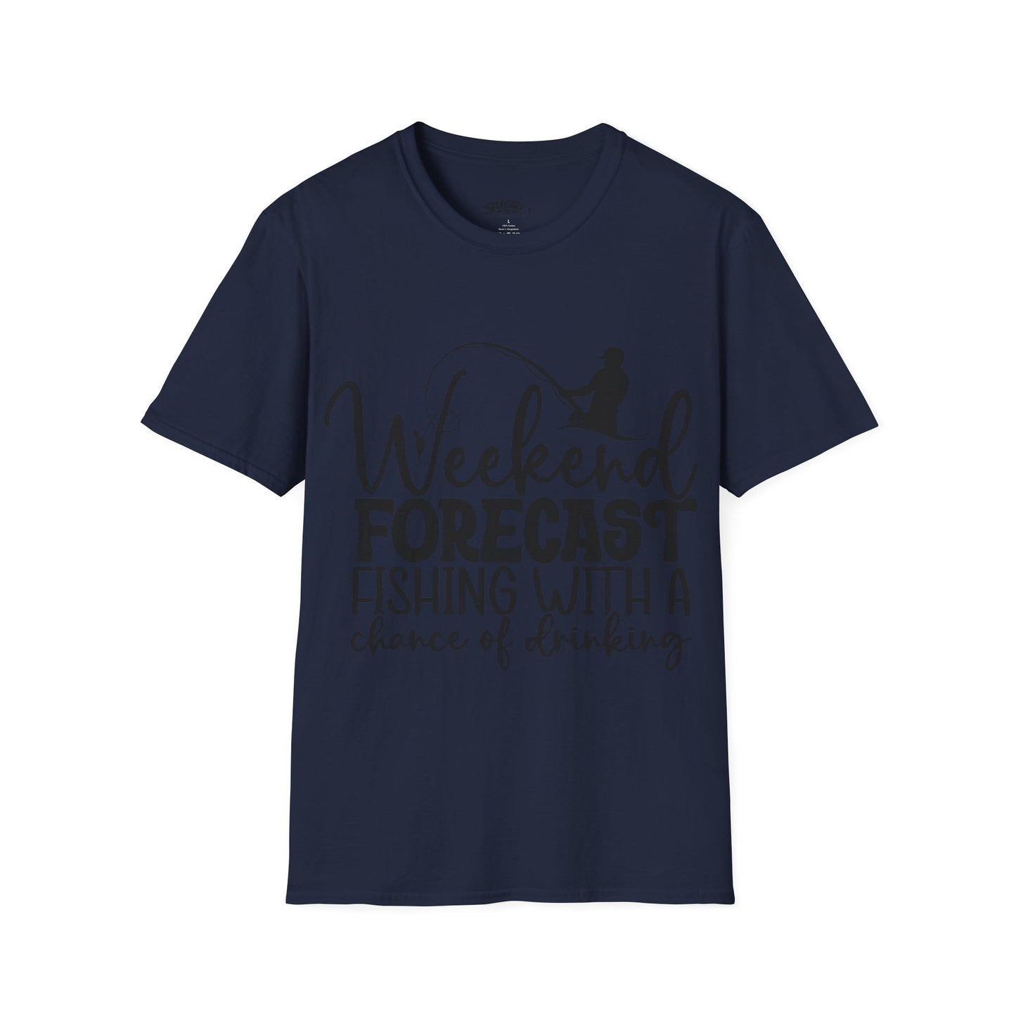 "Weekend Forcast" T-Shirt for Anglers