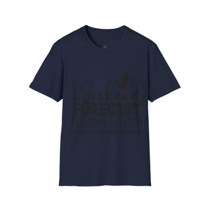 "Weekend Forcast" T-Shirt for Anglers