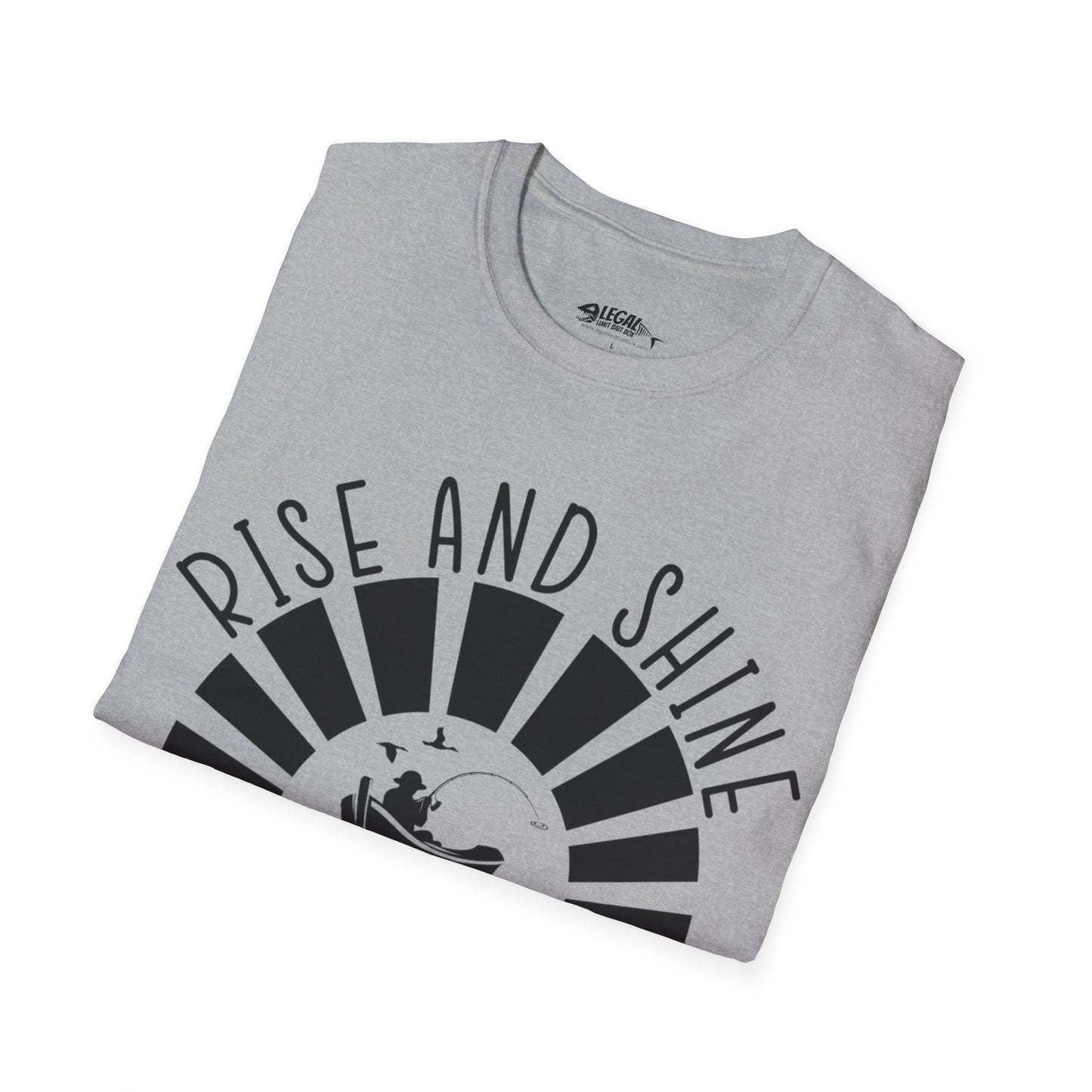 "Rise & Shine" T-Shirt for Anglers