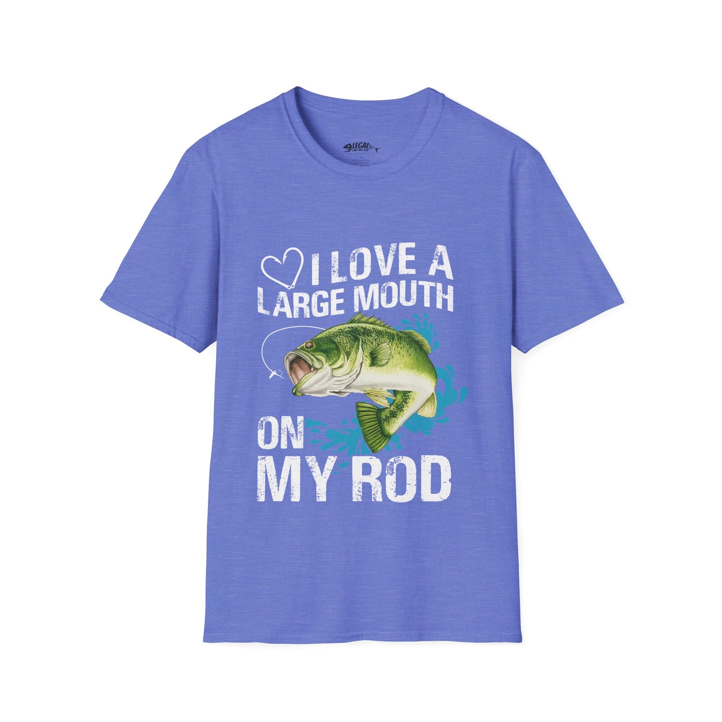 "Love a Large Mouth" T-Shirt for Anglers