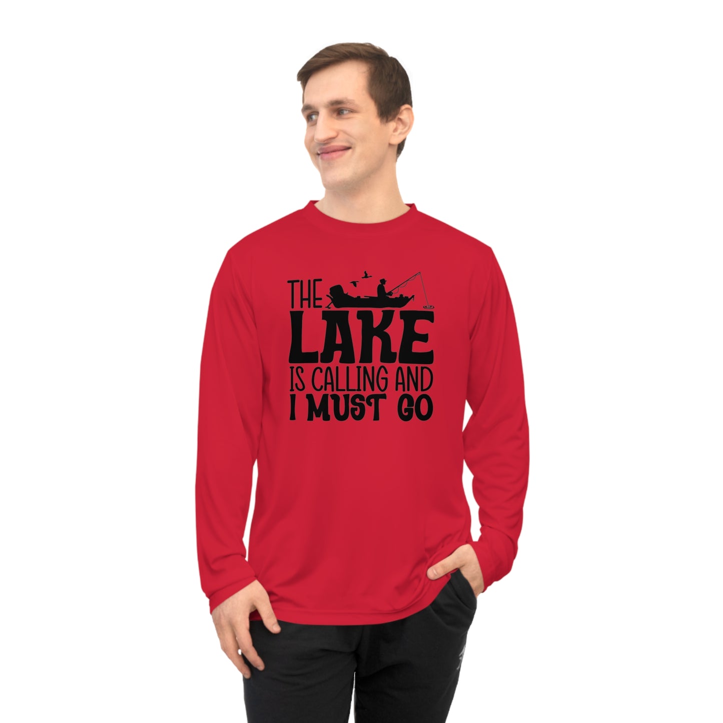 The Lake is Calling Performance Fishing Shirt