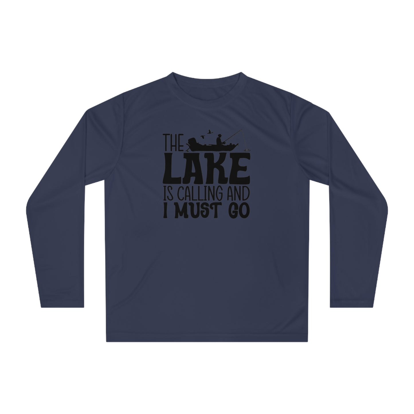 The Lake is Calling Performance Fishing Shirt