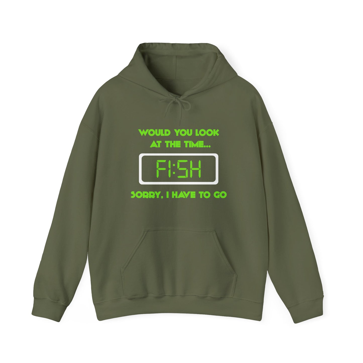 "Would You Look at the Time" Unisex Heavy Blend™ Hooded Sweatshirt