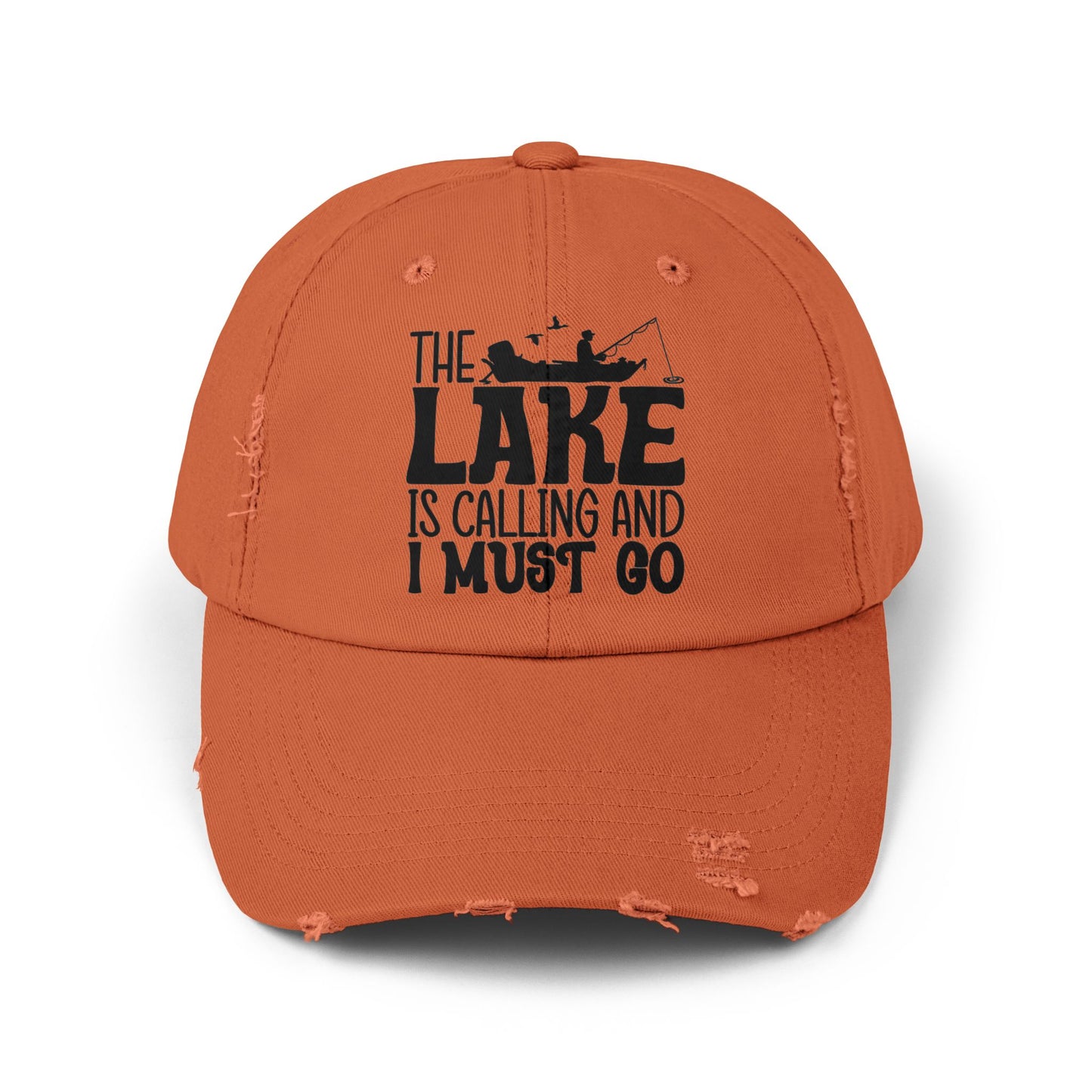 The Lake is Calling Fishing Cap