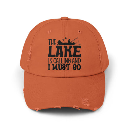 The Lake is Calling Fishing Cap