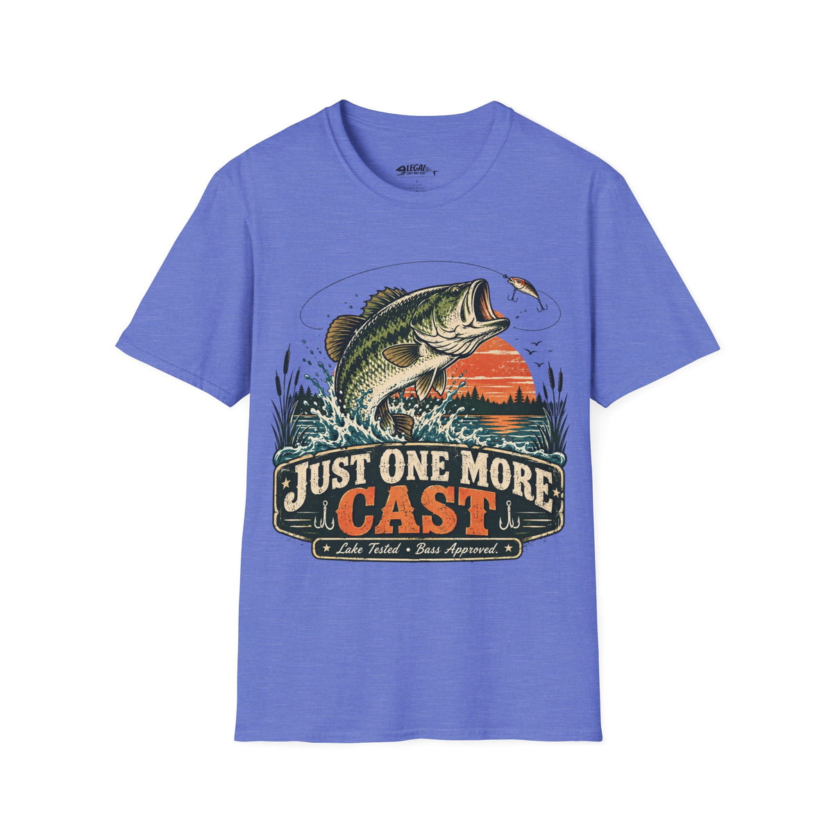 "Just One More Cast" T-Shirt for Anglers