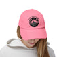 "Fishing Time" Distressed Fishing Cap