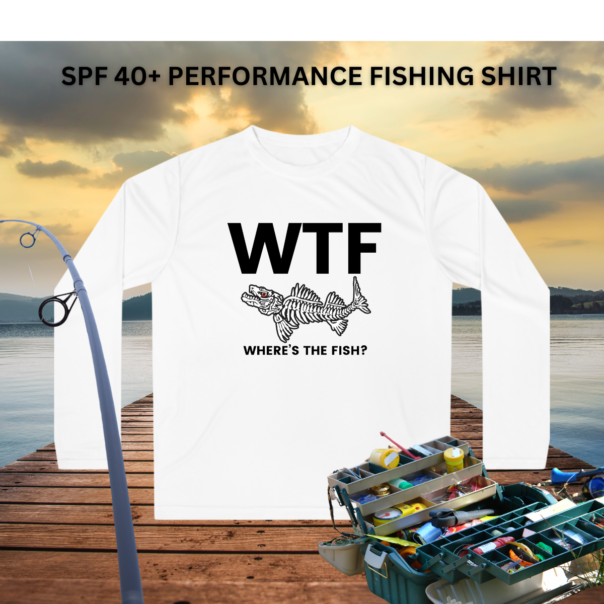 WTF - Fishbone Performance Fishing Shirt