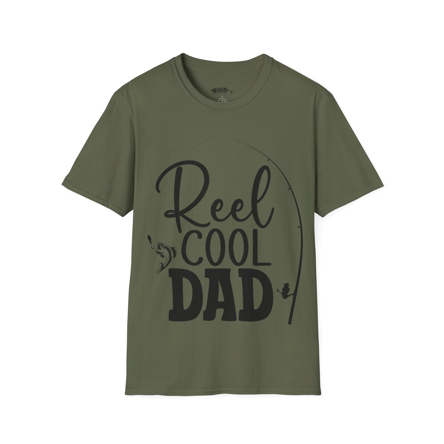 "Reel Cool Dad" T-Shirt for Anglers