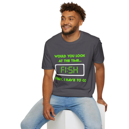 Look at the Time  T-Shirt for Anglers