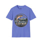 "Cast Deep Fly Fishing" T-Shirt for Anglers